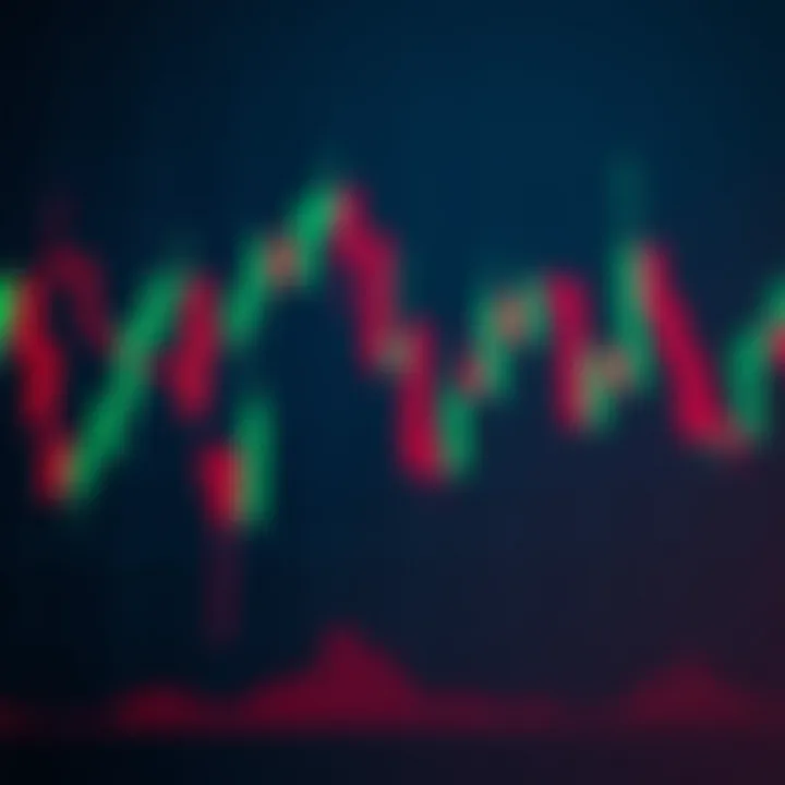 Bearish candlestick pattern illustrating downward price movement on a stock chart