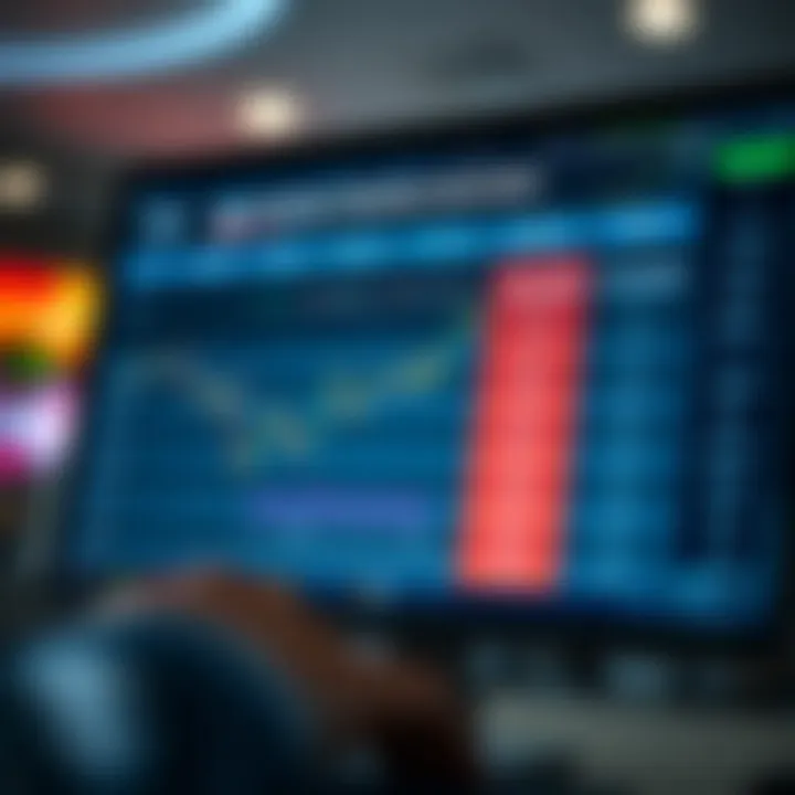 Comparison chart displaying key features of top forex trading brokers