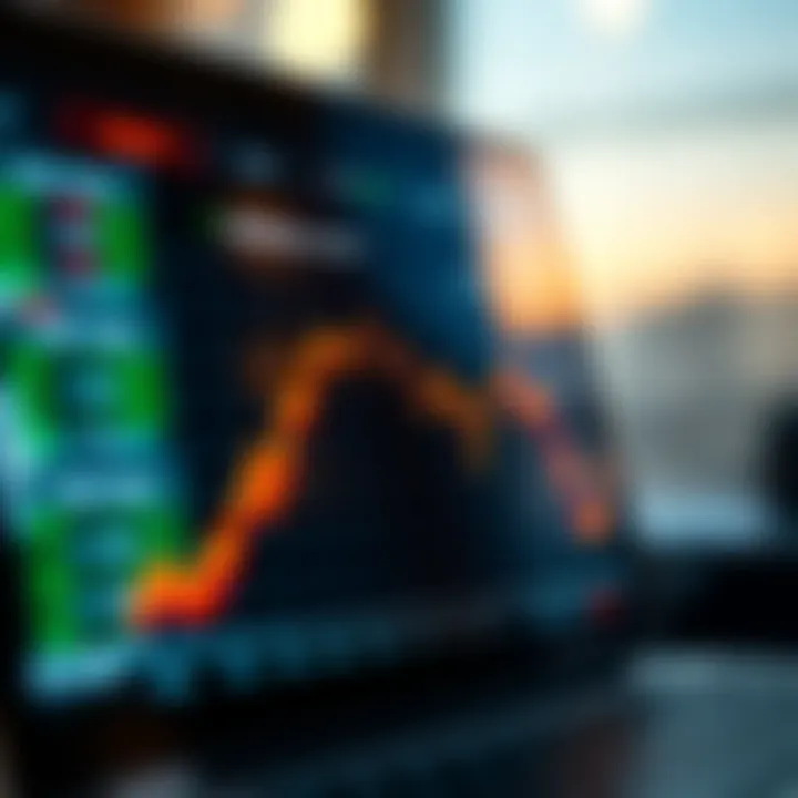 Graph illustrating potential profits and risks in binary options trading without initial investment