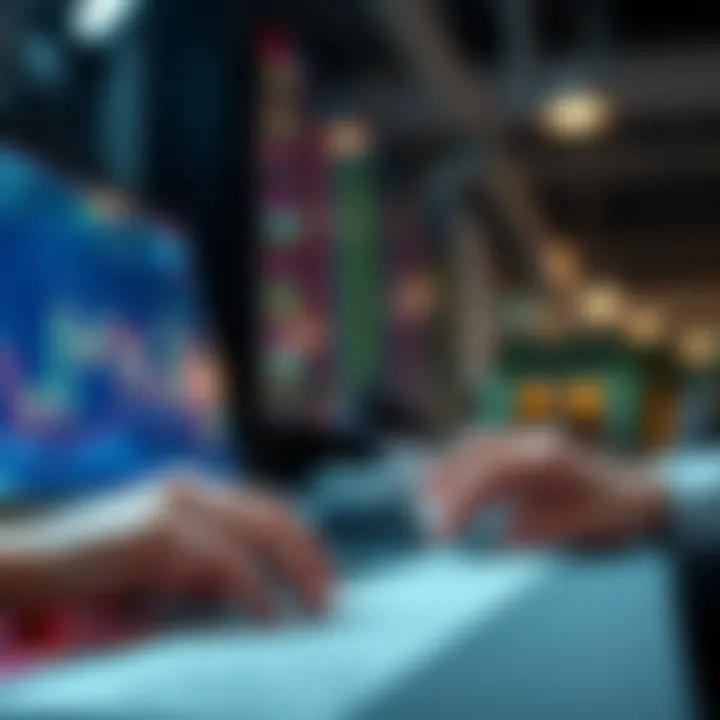 Illustration of financial risks and rewards associated with binary options investment