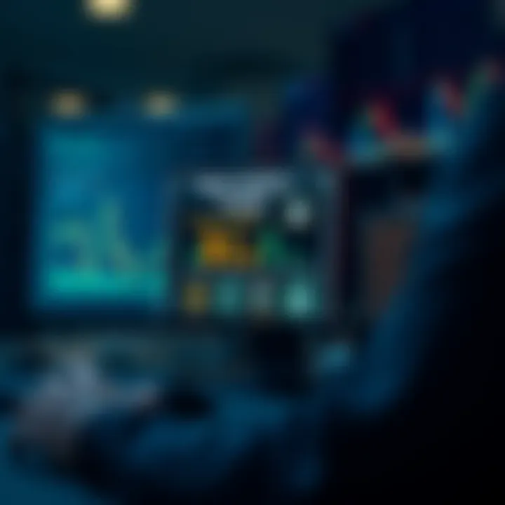 Diagram illustrating the concept and operation of binary options trading