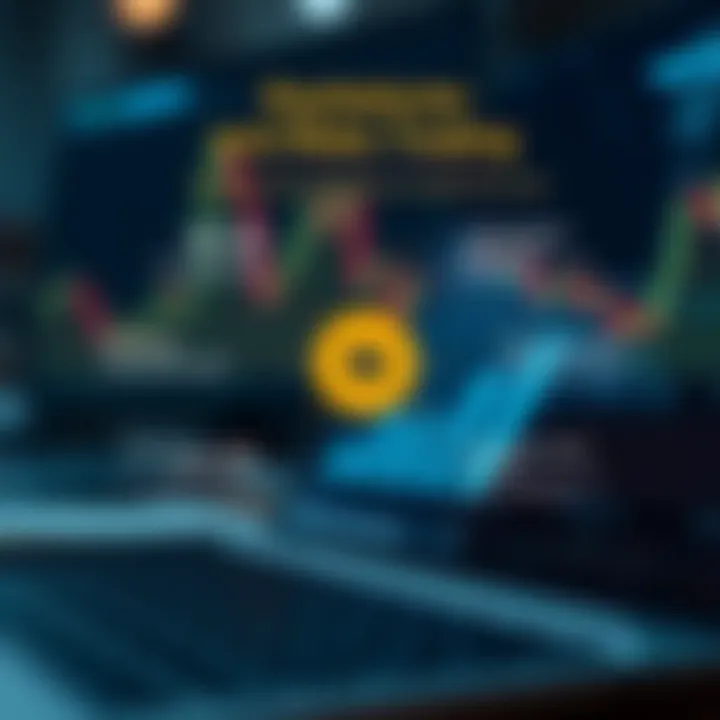 Diagram illustrating key features and risks involved in binary options trading