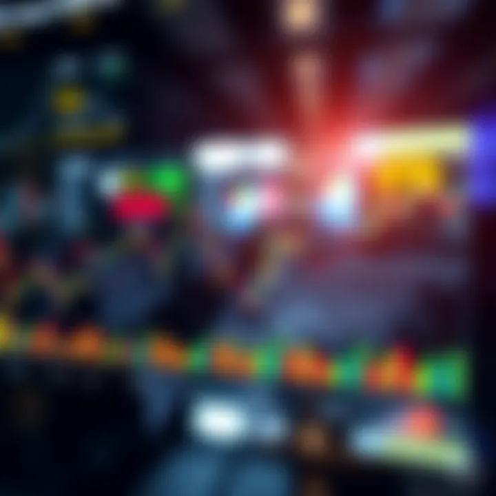 Graph depicting Colombian economic indicators and their impact on financial markets