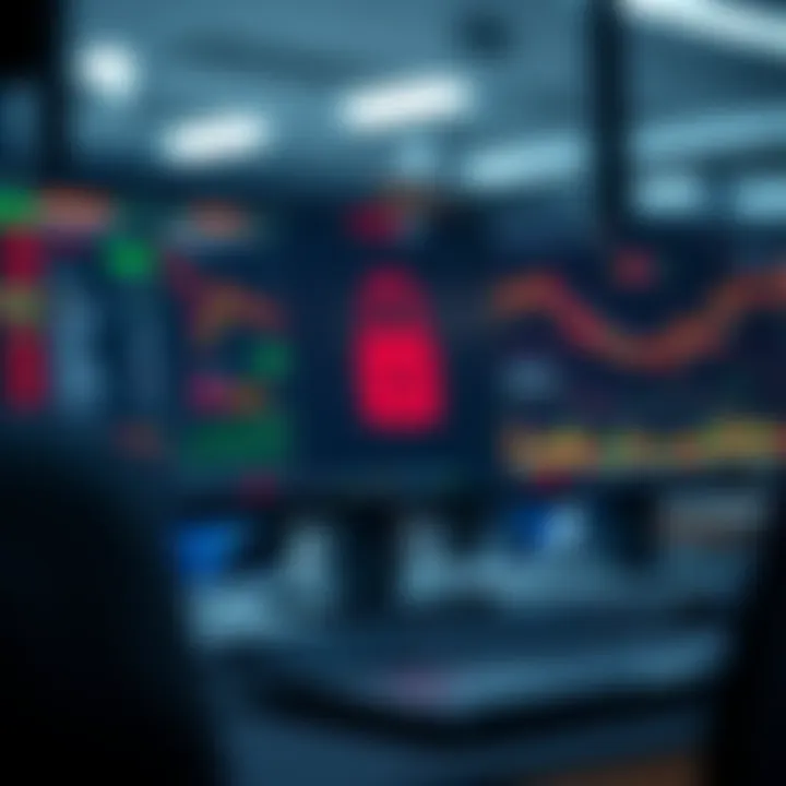 Visualization comparing different types of trading platforms with user-friendly interfaces and security elements