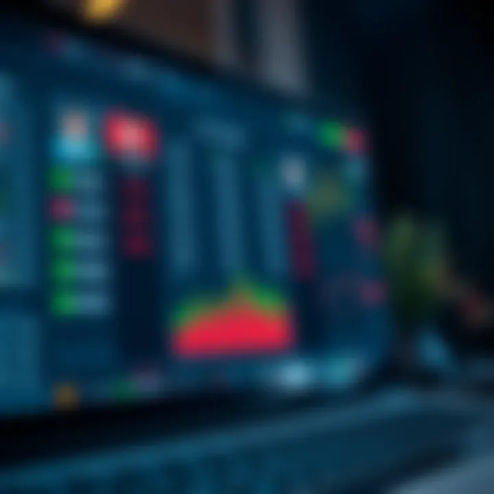 Copy Trading Platform Interface with Trader Performance User interface of a copy trading platform displaying top traders and their performance metrics