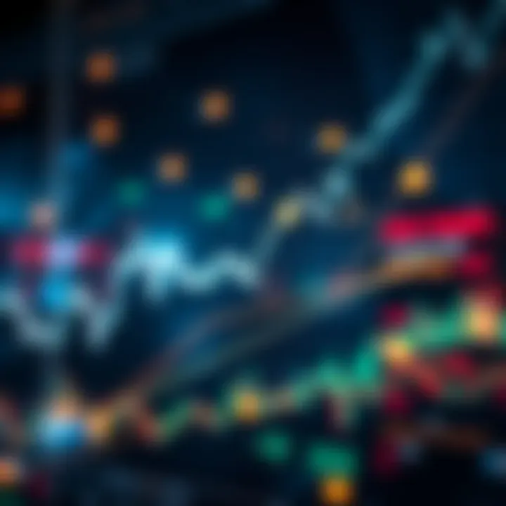Graph illustrating the concept of forex copy trading with traders connected by lines