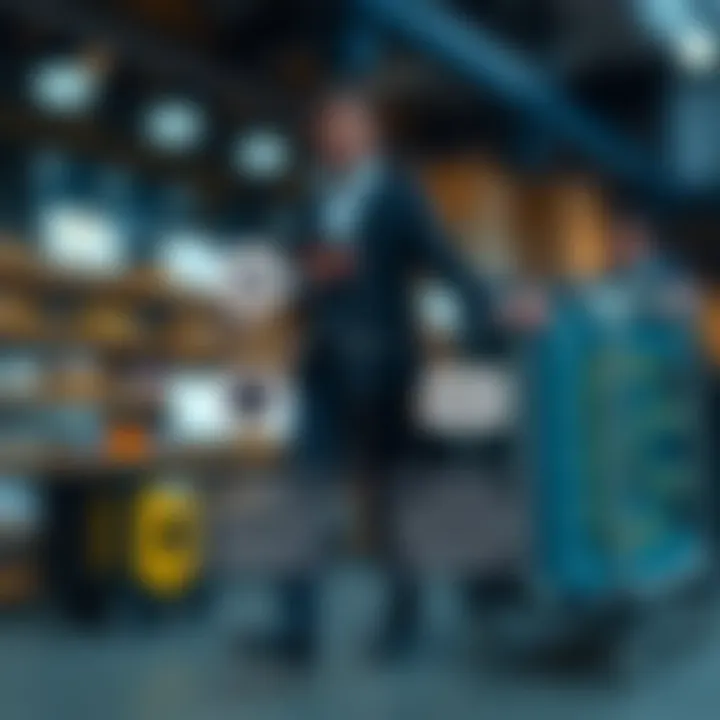 Diagram illustrating the relationship between technical infrastructure and organizational structure in business optimization