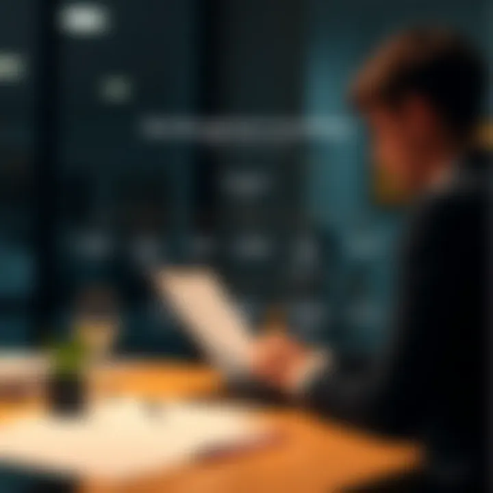 Flowchart illustrating risk management consultation with identification, analysis, and mitigation phases