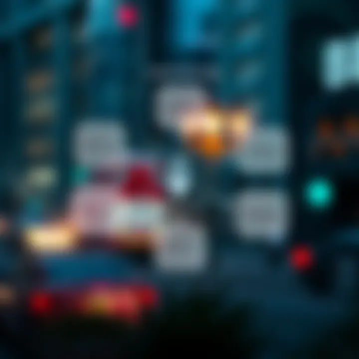 Diagram illustrating key strategies for environmental risk management including prevention, assessment, and mitigation