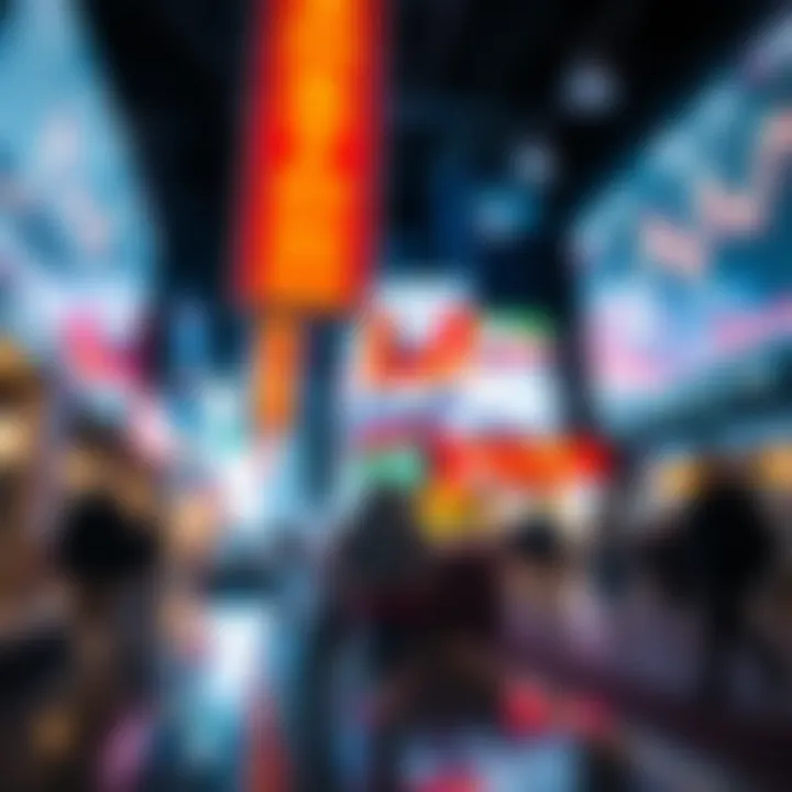 Illustration of financial market trends influenced by major US economic reports