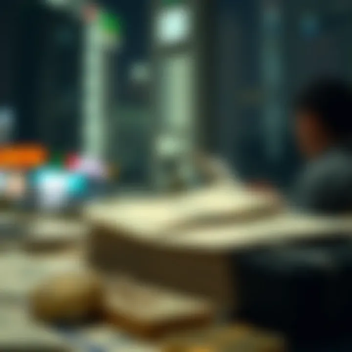 Illustration of financial risks and safety measures associated with binary options investment in Colombia