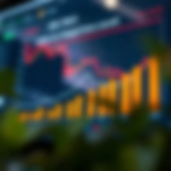 Graph showing evaluation criteria for selecting a reliable forex broker