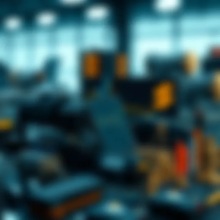 Visual representation showing application of risk management strategies across various industries to support decision making