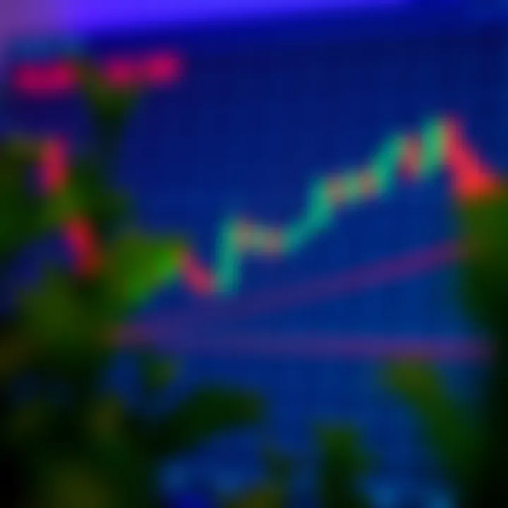 Chart showing the basic structure of Japanese candlestick with open, close, high, and low prices