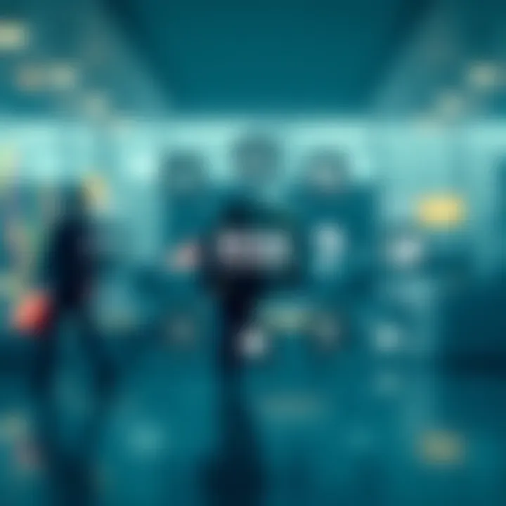 Diagram illustrating the fundamental concepts of risk management with key elements linked