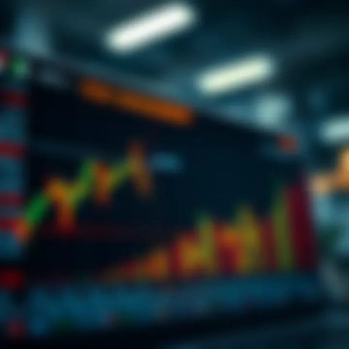 Graph showing risk management strategies optimizing trading capital