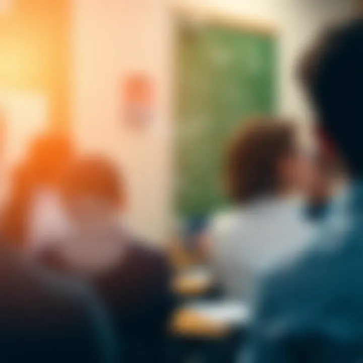 Diagram illustrating key components of school risk management including prevention, identification, and community involvement