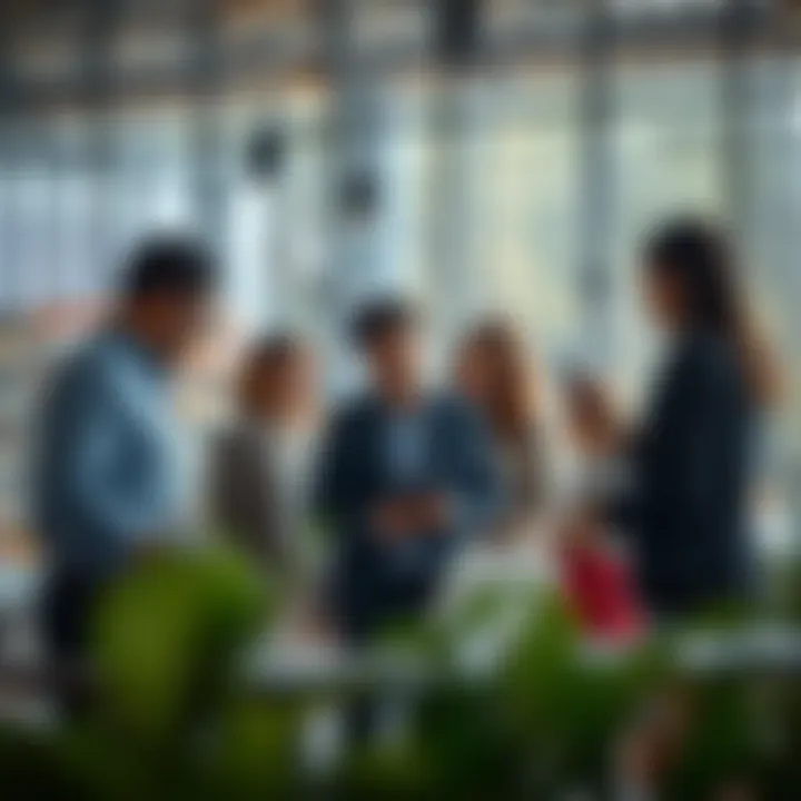 Collaboration Among Stakeholders in Risk Assessment and Mitigation Visual representation of stakeholders collaborating on risk assessment and mitigation strategies