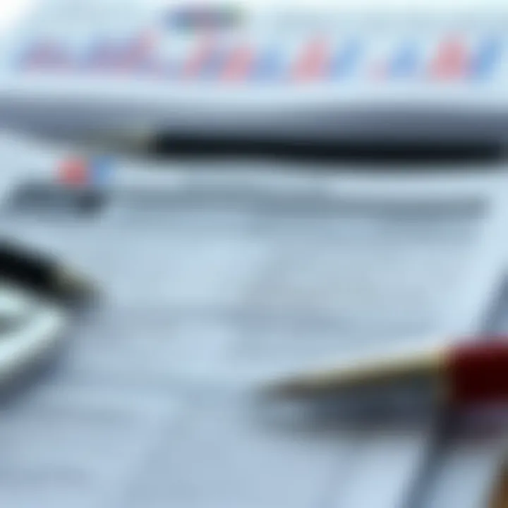 Detailed overview of a business plan with highlighted sections for resource evaluation and operational management