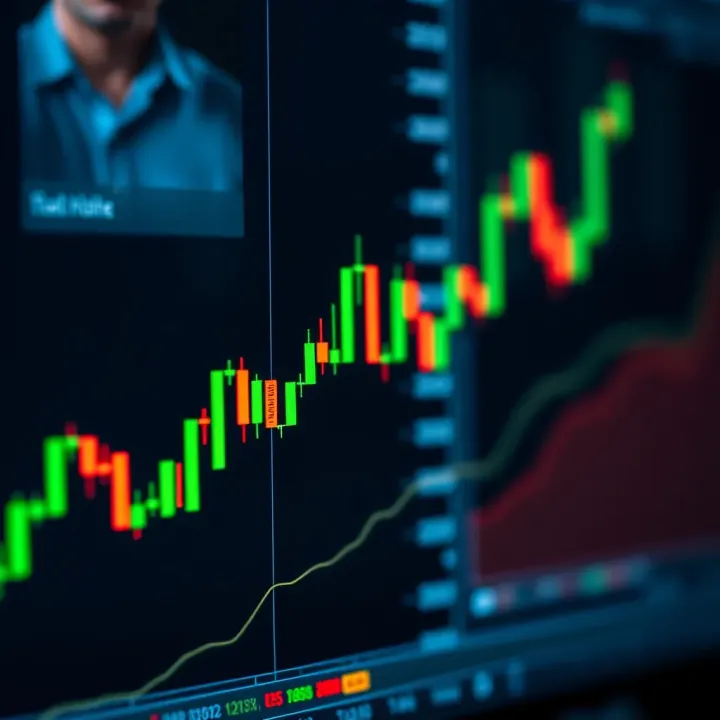 Bullish candlestick pattern showing a strong upward price movement on a trading chart
