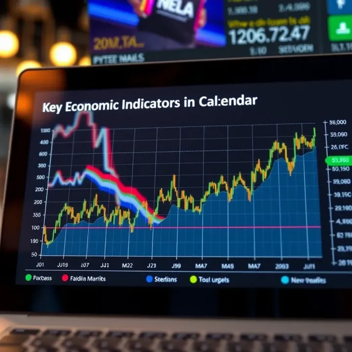 Graph showing key economic indicators affecting United States financial markets