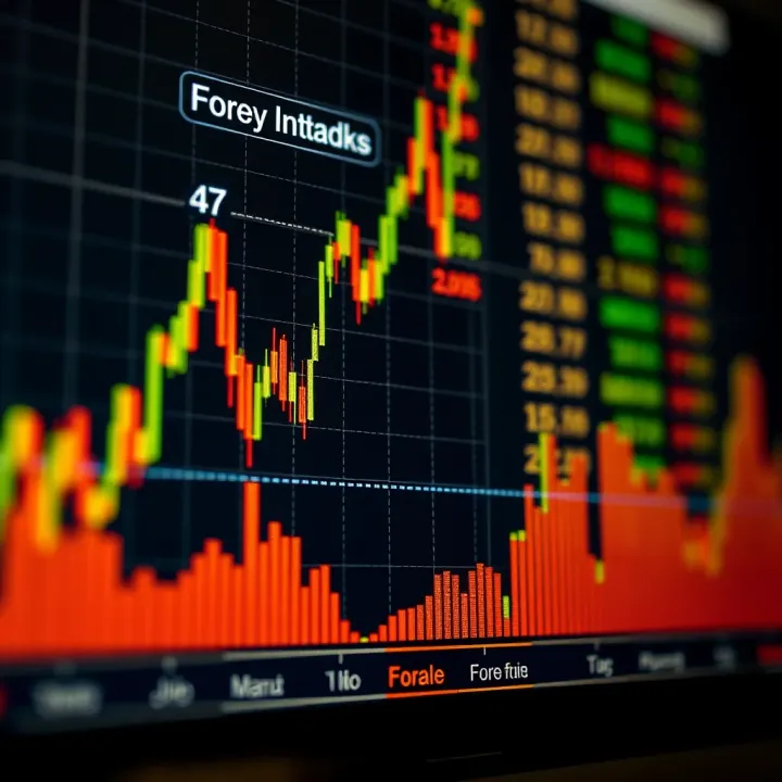 Graph depicting impact of economic indicators on currency price movements in Forex trading