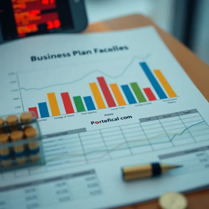 Chart displaying key factors in assessing business plan feasibility and resource allocation